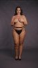 Panty with big fishnet structure.